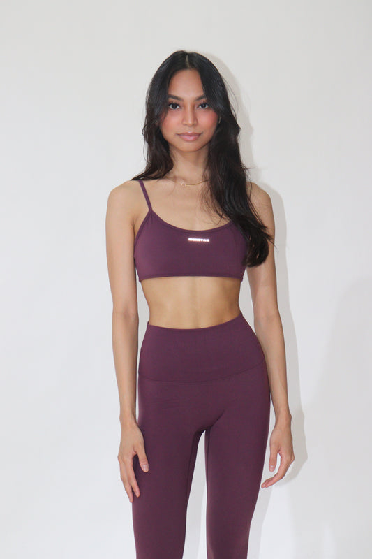 247 Micro Sportsbra - Mulberry